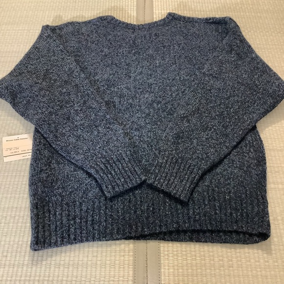 Picket and Post Vintage Misses Cable Sweater 100% Wool Shetland Size Large NWT - Picture 7 of 7